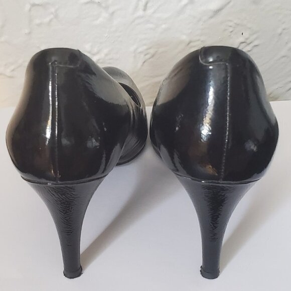 Ecco Black Patent 75 Leather Round Toe High heel - Picture 6 of 9